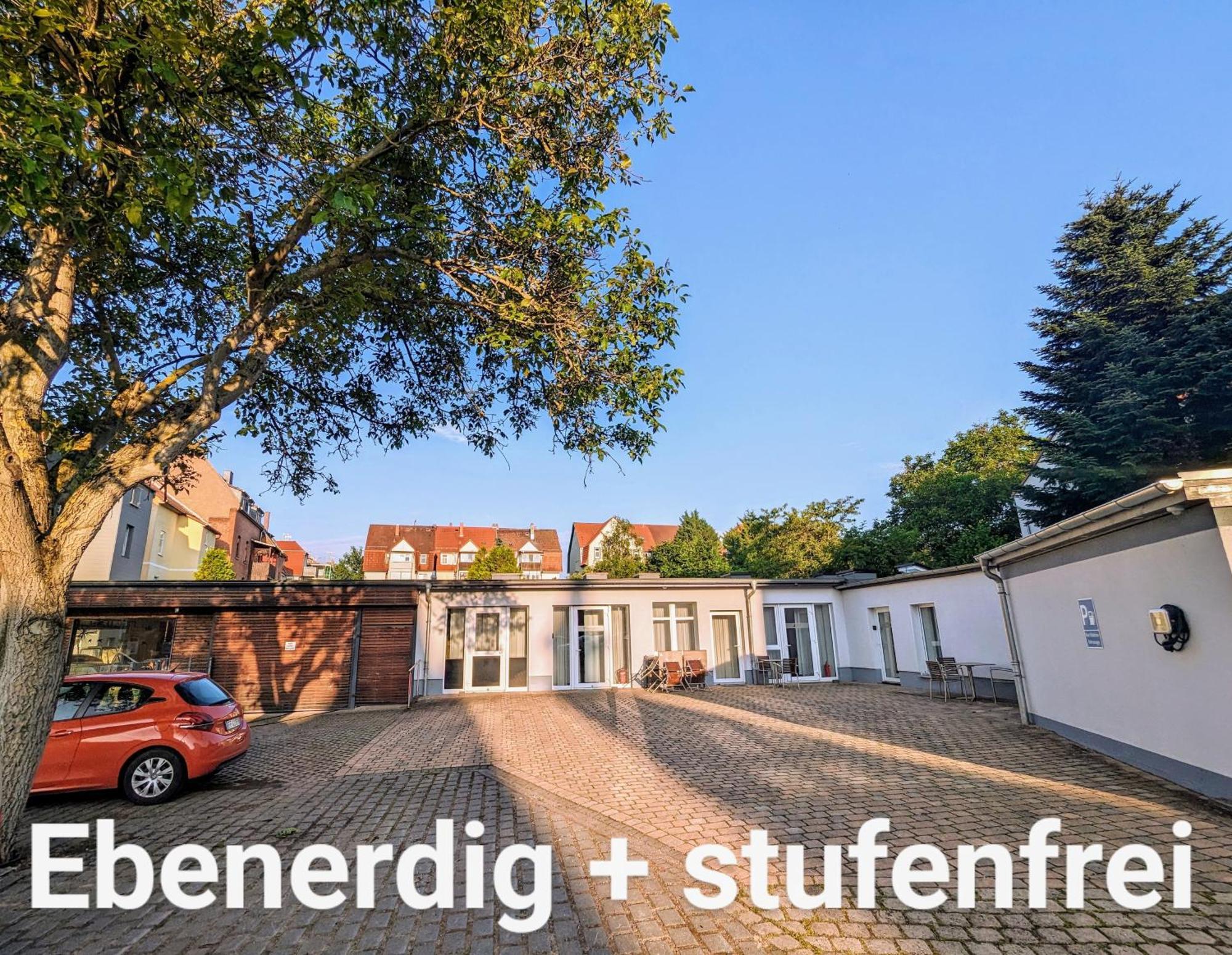 Fewo Urban Gotha-Apartment Ekhof- Am Schlosspark- Parken An Der Der Tuer- Barrierefrei, 900 Meter Zum Bahnhof - Wallbox Eksteriør billede